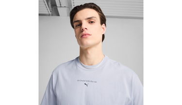 Тениска Puma GRAPHICS The Puma Cat Tee Лилаво | 629411-47, 14