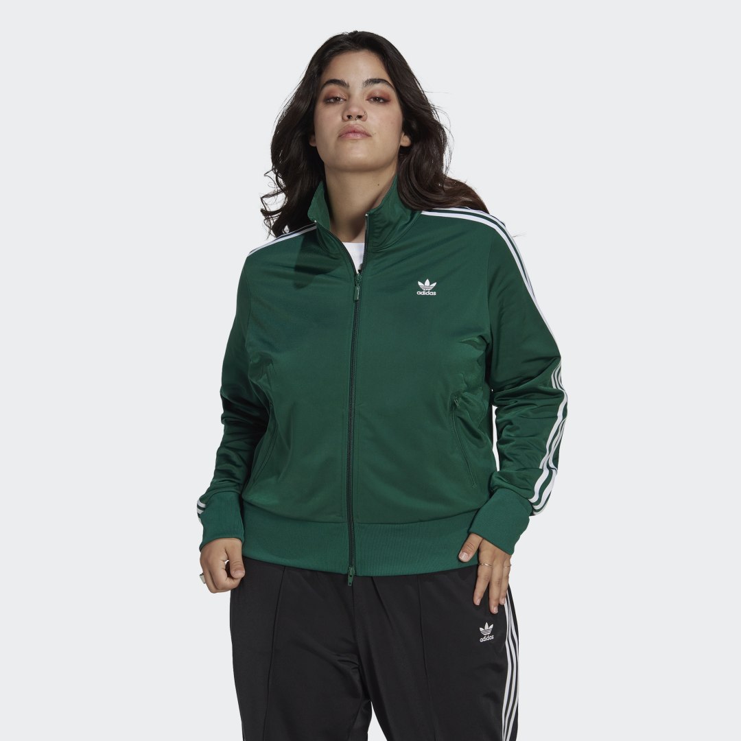 Яке adidas Originals Adicolor Classics Firebird (plus size) Зелено | HY8305, 0