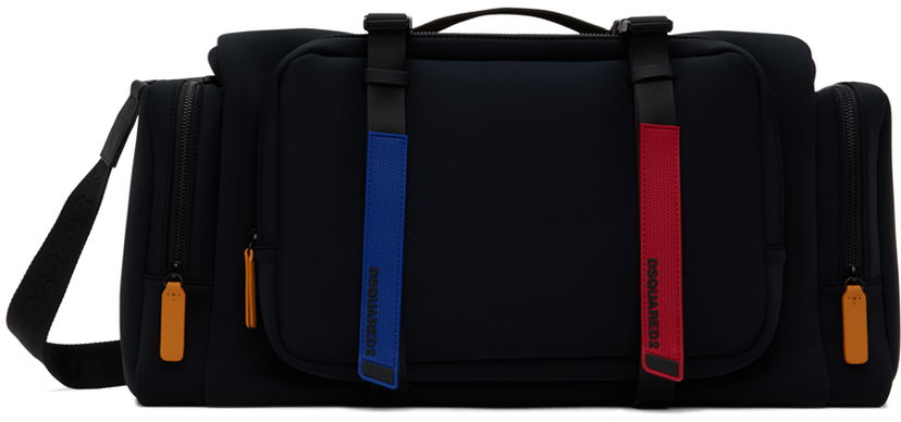 Чанта за пътуване DSQUARED2 Sport Tape Duffle Bag Черно | DFM0060_16501805_2124