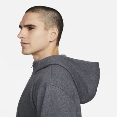 Суитчър Nike Yoga Dri-FIT Full-Zip Fleece Hoodie Черно | DQ4876-011, 2
