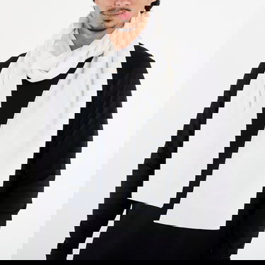 Шал CALVIN KLEIN Calvin Klein Emblem Aop Fine Scarf Бяло | LV04D8051G FUP, 1