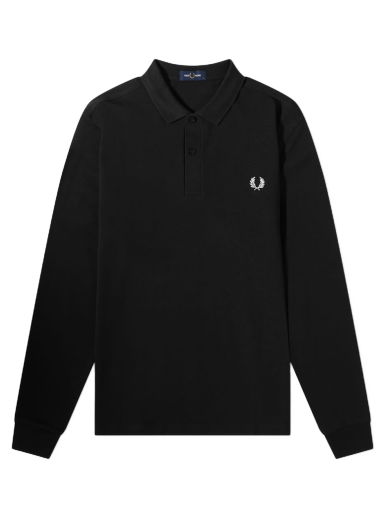 Поло тениска Fred Perry Authentic Plain Polo Черно | M6006-906