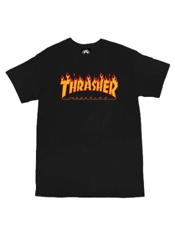Thrasher Flame T-Shirt 110102BLK