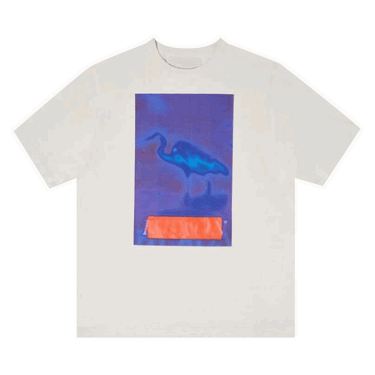 Тениска HERON PRESTON Heron Censored Short-Sleeve Tee Бяло | HMAA032F22JER0040146, 0