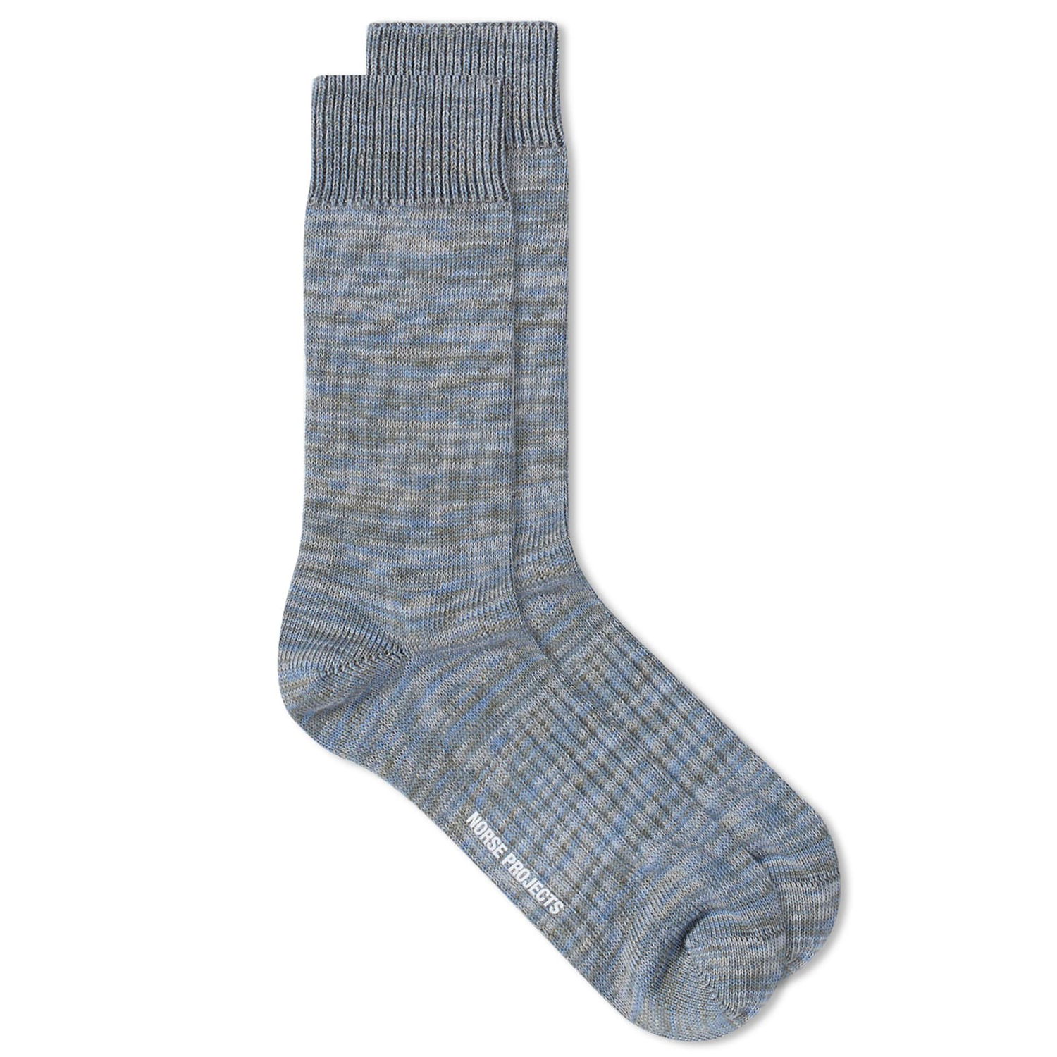 Чорапи NORSE PROJECTS Bjarki Blend Sock Сиво | N82-0004-7187, 0