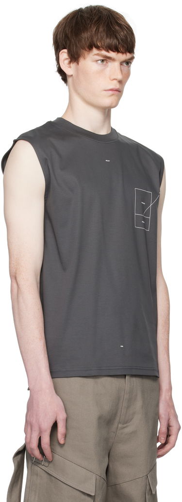 Потник HELIOT EMIL HELIOT EMIL Retina Tank Top Сиво | PREAW25_M_09_145_DGY05, 1