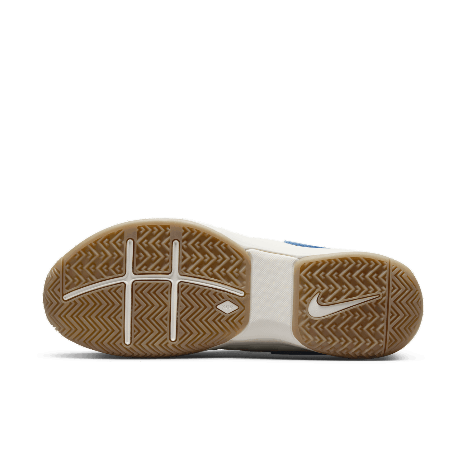 Кецове и обувки Nike Court Air Zoom Vapor 9.5 Tour Leather :Sail/Gum Light Brown/University Blue" Бяло | FJ1683-100, 1