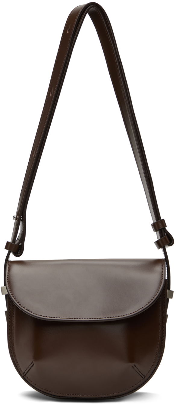 Чанта през рамо OSOI Leather Shoulder Bag Кафяво | 23FB030-11-02, 0
