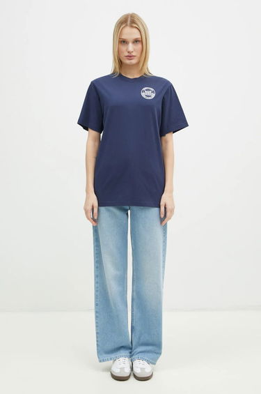 Тениска Sporty & Rich Sporty & Rich Vendome Resort T-Shirt Тъмно синьо | TO043511248BL32, 9
