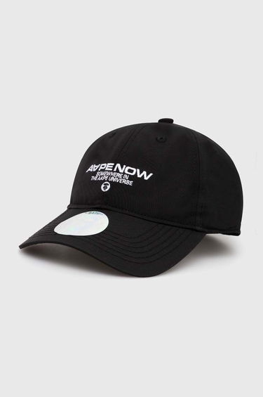 Шапка с козирка AAPE by A Bathing Ape AAPE Cap with Applique Черно | AAPCPM5255XXM, 0