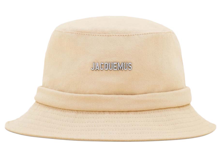 Шапка Jacquemus Le Bob Gadjo Canvas Бежово | 213AC001-5010 150, 0