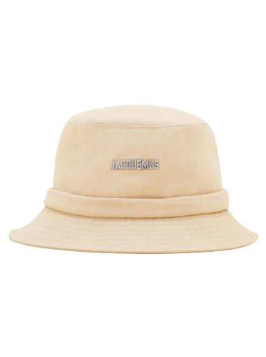 Шапка Jacquemus Le Bob Gadjo Canvas Бежово | 213AC001-5010 150