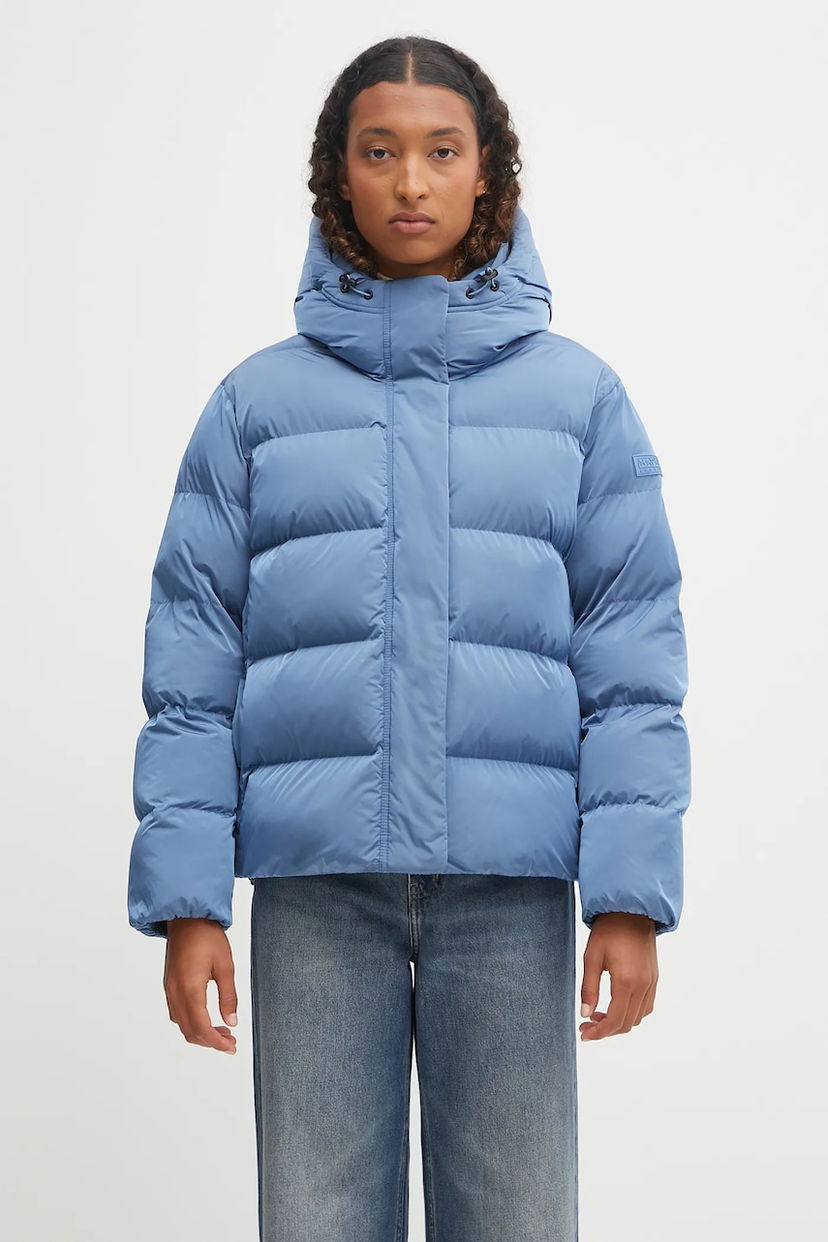 Пухо яке Napapijri Napapijri A-Glane Winter Puffer Jacket Синьо | NP0A88Z4B3E1