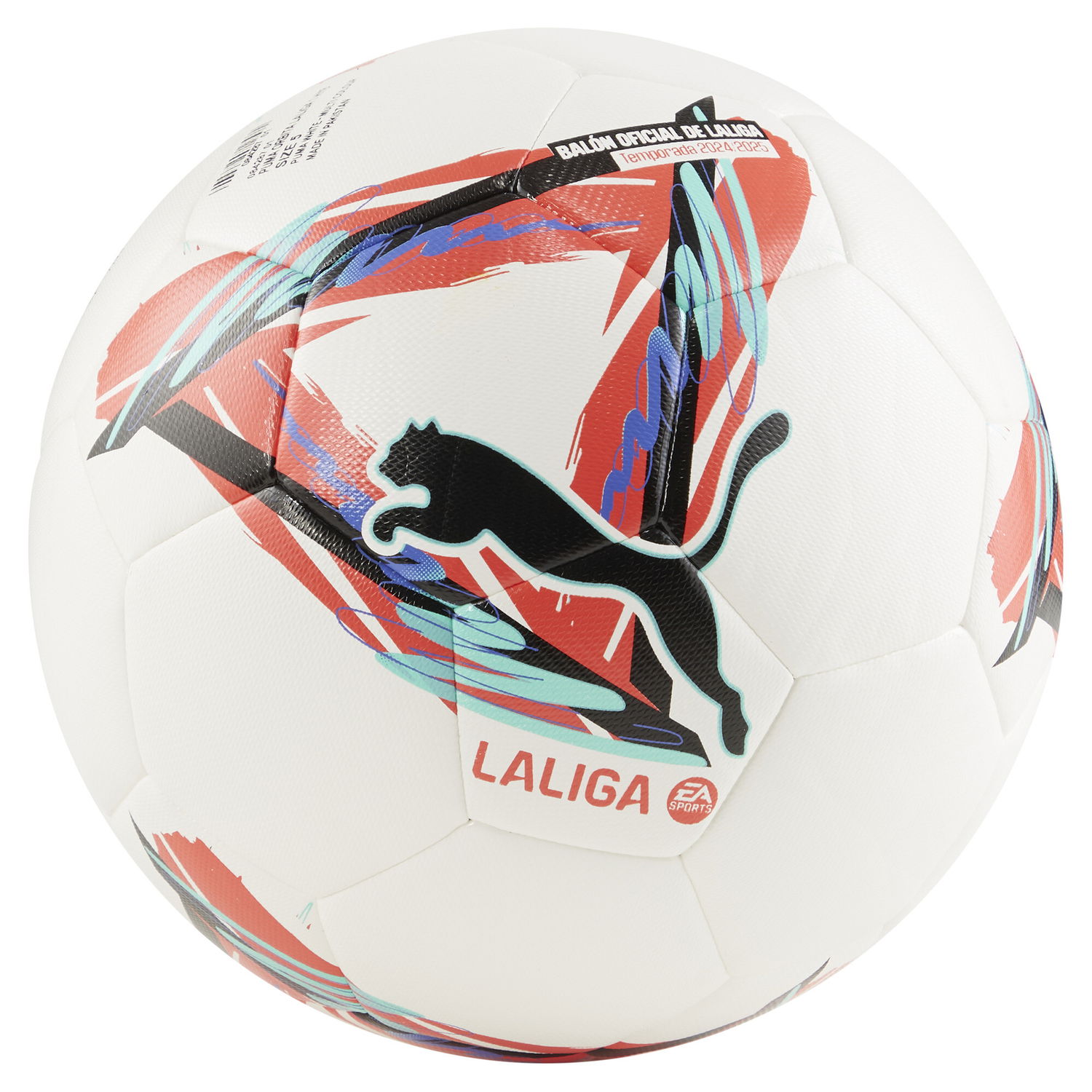 Спортна екипировка Puma Official Orbita LaLiga 1 2024/2025 Season Hybrid Football Size 5 Многоцветен | 084287_01, 0