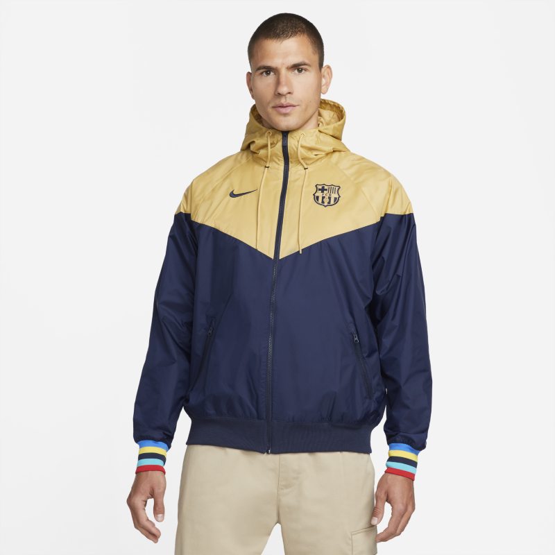 Яке Nike F.C. Barcelona Windrunner Full-Zip Hooded Jacket Многоцветен | DN1534-714, 0