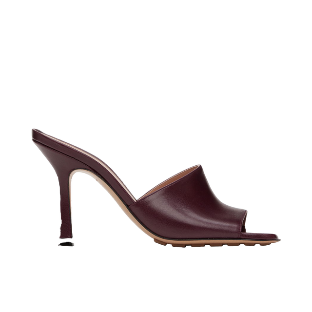 Stretch Heeled Mule "Red"