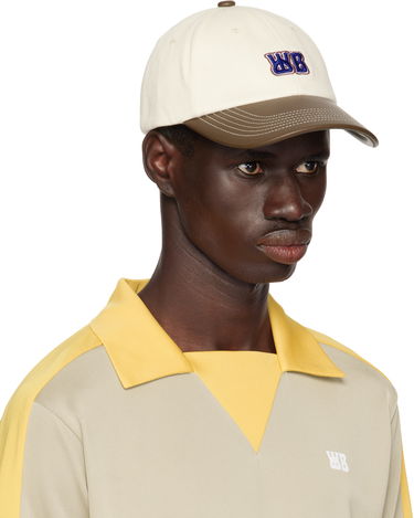 Шапка с козирка Wales Bonner Wales Bonner Original Baseball Cap Бяло | US25HA07-000 COTTON / TAN, 1