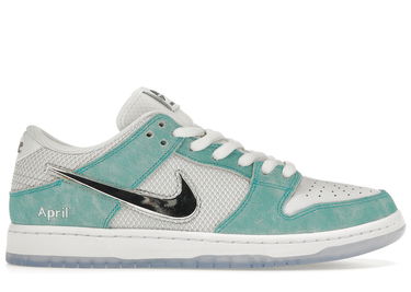 Кецове и обувки Nike SB April Skateboards x Dunk Low "Turbo Green" Тюркоазено | FD2562-400, 1