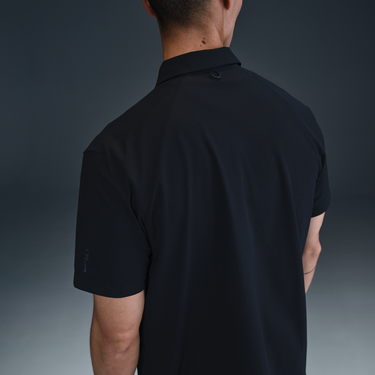 Риза Nike 24.7 PerfectStretch Dri-FIT Short Sleeve Button-Up Shirt Черно | HQ6958-010, 1