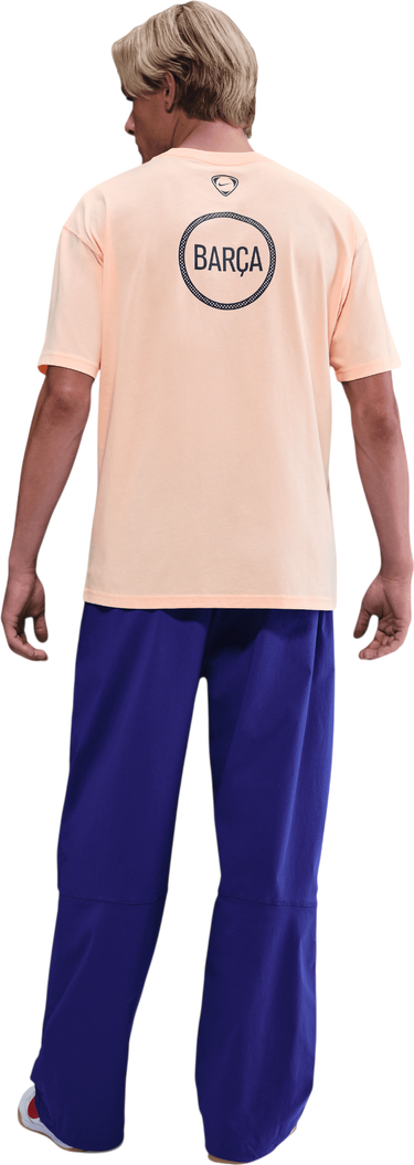 Тениска Nike Total 90 FC Barcelona Remix T-Shirt Оранжево
 | hq8388-807, 1