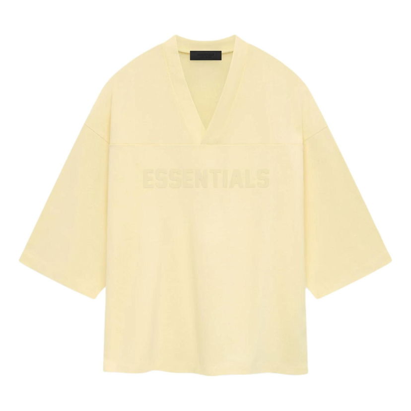 Тениска Fear of God Essentials Football T-Shirt Жълто | 125SP244101F