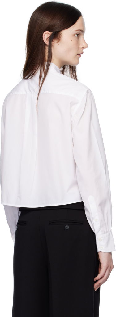 Риза rag & bone Rag & Bone Maxine Jewel Cropped Shirt Бяло | WAW24HA031CU31, 2