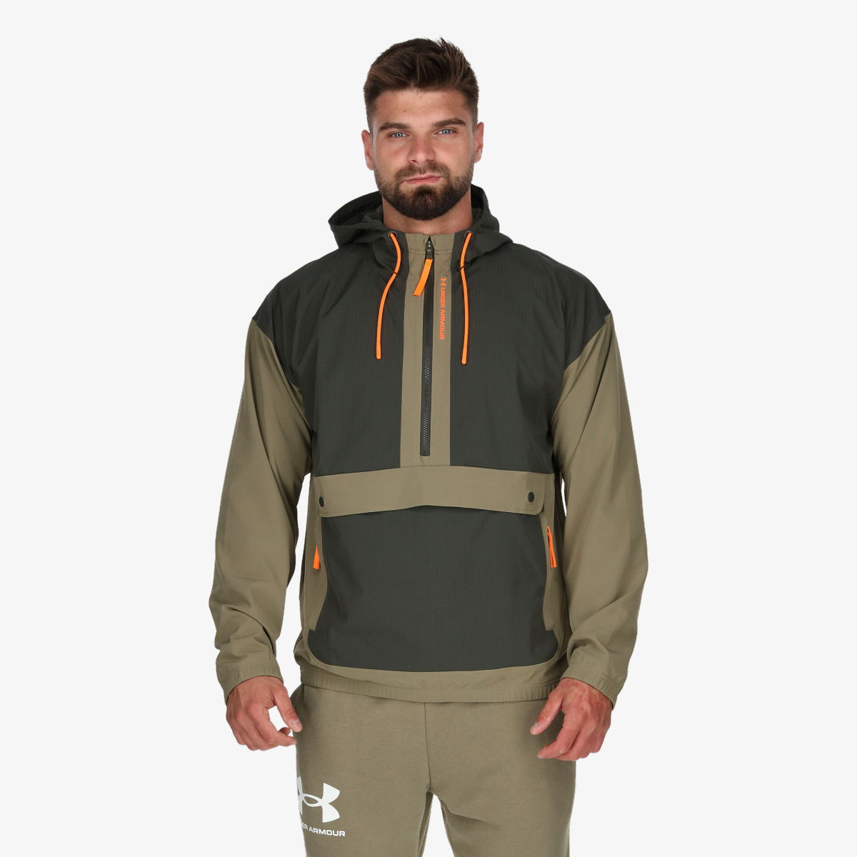 Яке Under Armour Jacket Rush Woven Зелено | 1366188-361, 0