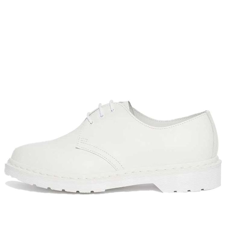 Кецове и обувки Dr. Martens Dr. Martens 1461 Mono Smooth Leather Oxford Shoes Бяло | 14346100