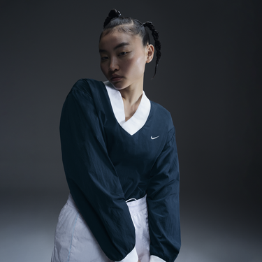 Тениска Nike Sportswear Essential Тъмно синьо | FV7649-480, 0