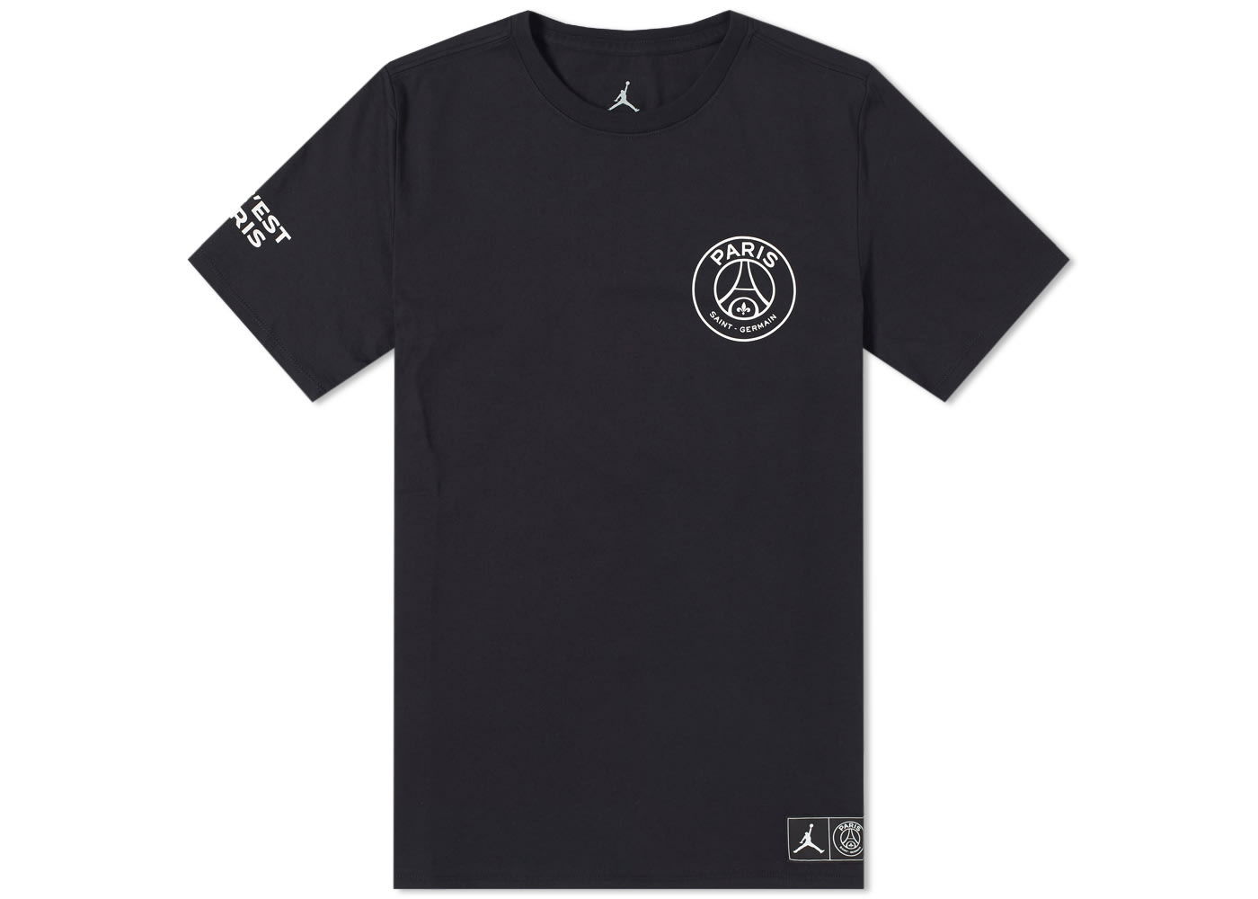 Тениска Jordan Paris Saint-Germain x Logo Tee Черно | BQ4273-010, 0