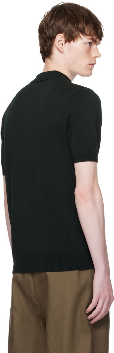 Поло тениска Fred Perry Fred Perry Pointelle Panel Knitted Polo Зелено | K9750, 2