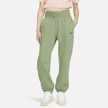 Спортни панталони Nike Sportswear Phoenix Fleece Зелено | DQ5887-386, 0