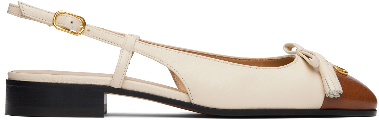Кецове и обувки Valentino Valet Du Roi Slingback Ballerina Flats Многоцветен | 6W0S0MH0DDT, 0