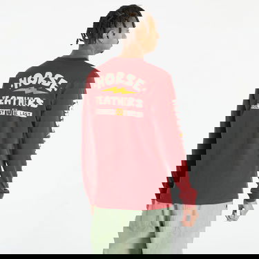 Тениска Horsefeathers Ignite T-Shirt Червено | SM1327C, 3