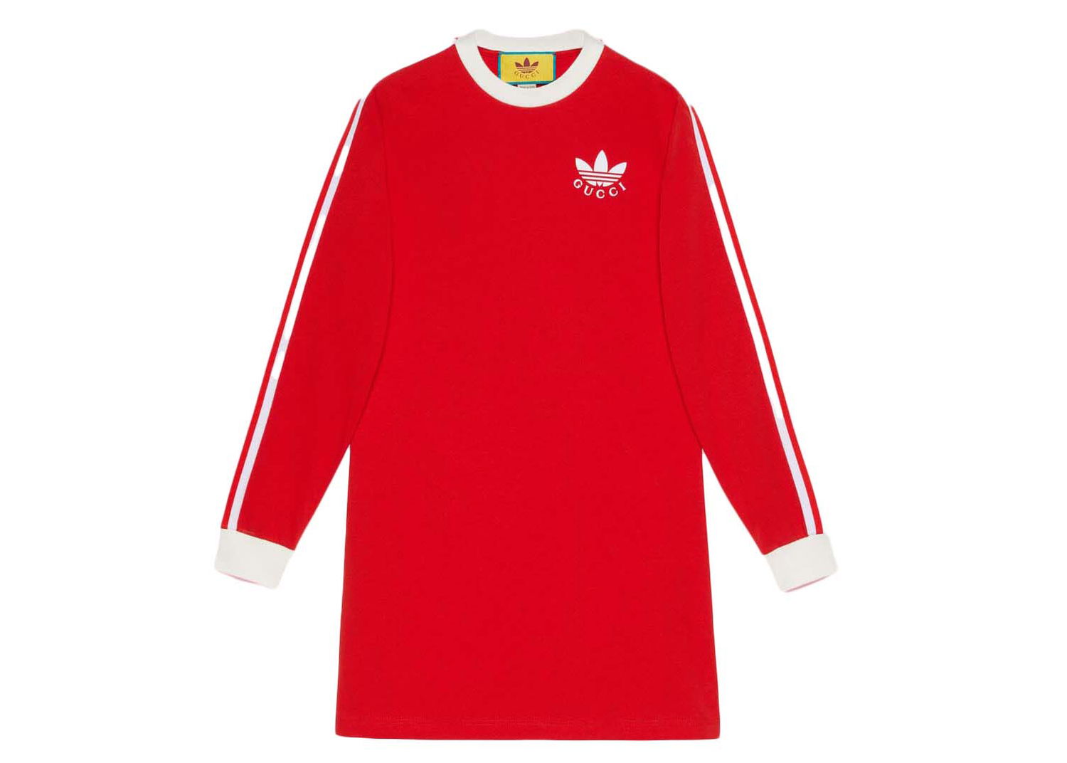 Тениска Gucci adidas x T-Shirt Dress Червено | ‎693537 XJEBS 6429, 0