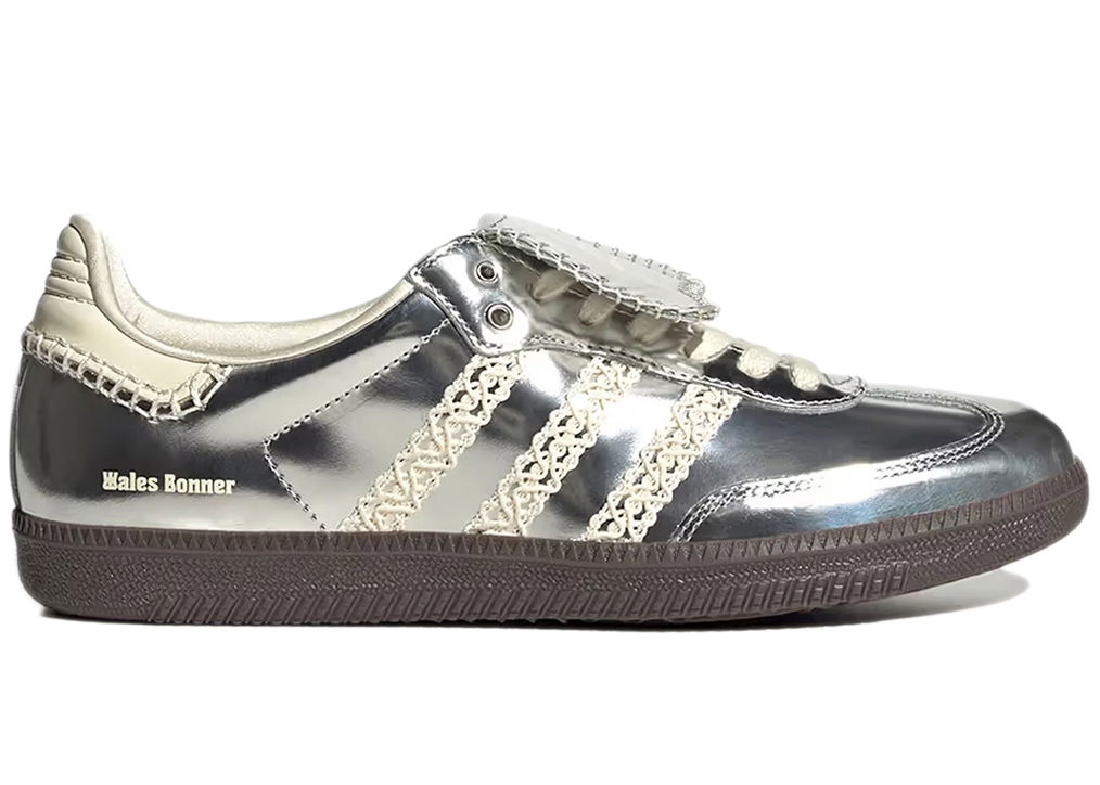 Кецове и обувки adidas Originals Wales Bonner x Samba "Metallic Silver" Металик | IG8181, 1