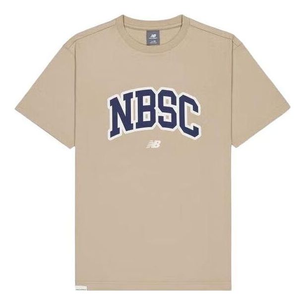 Тениска New Balance NBSC Graphic T-Shirt Бежово | AMT42322-SOT, 0