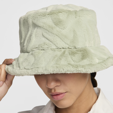 Шапка Nike Apex Faux Fur Bucket Hat Зелено | HF7194-370, 4