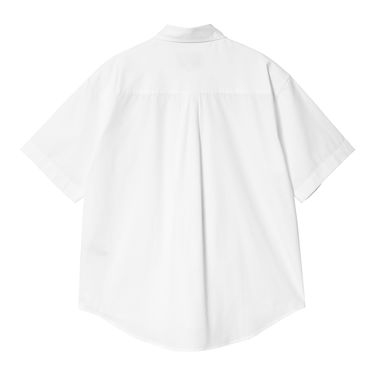 Риза Carhartt WIP S/S Jaxon Shirt Бяло | I033080_0MG_XX, 2