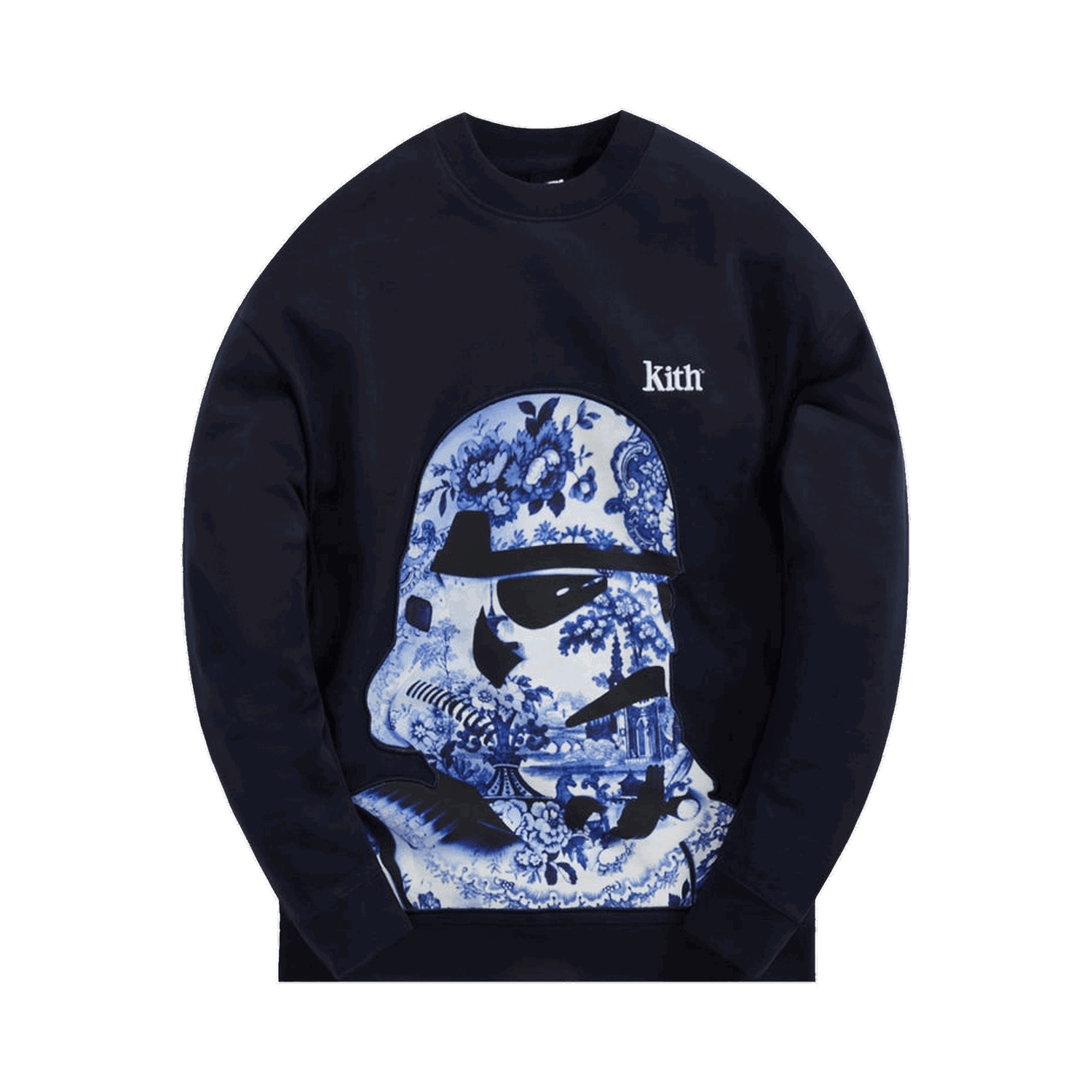 Пуловер KITH For Star Wars Trooper Crewneck Тъмно синьо | KHM030218 413, 0