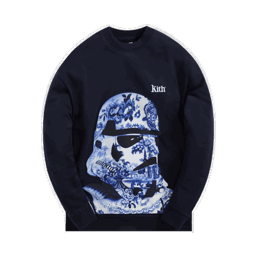 Пуловер KITH For Star Wars Trooper Crewneck Тъмно синьо | KHM030218 413, 0
