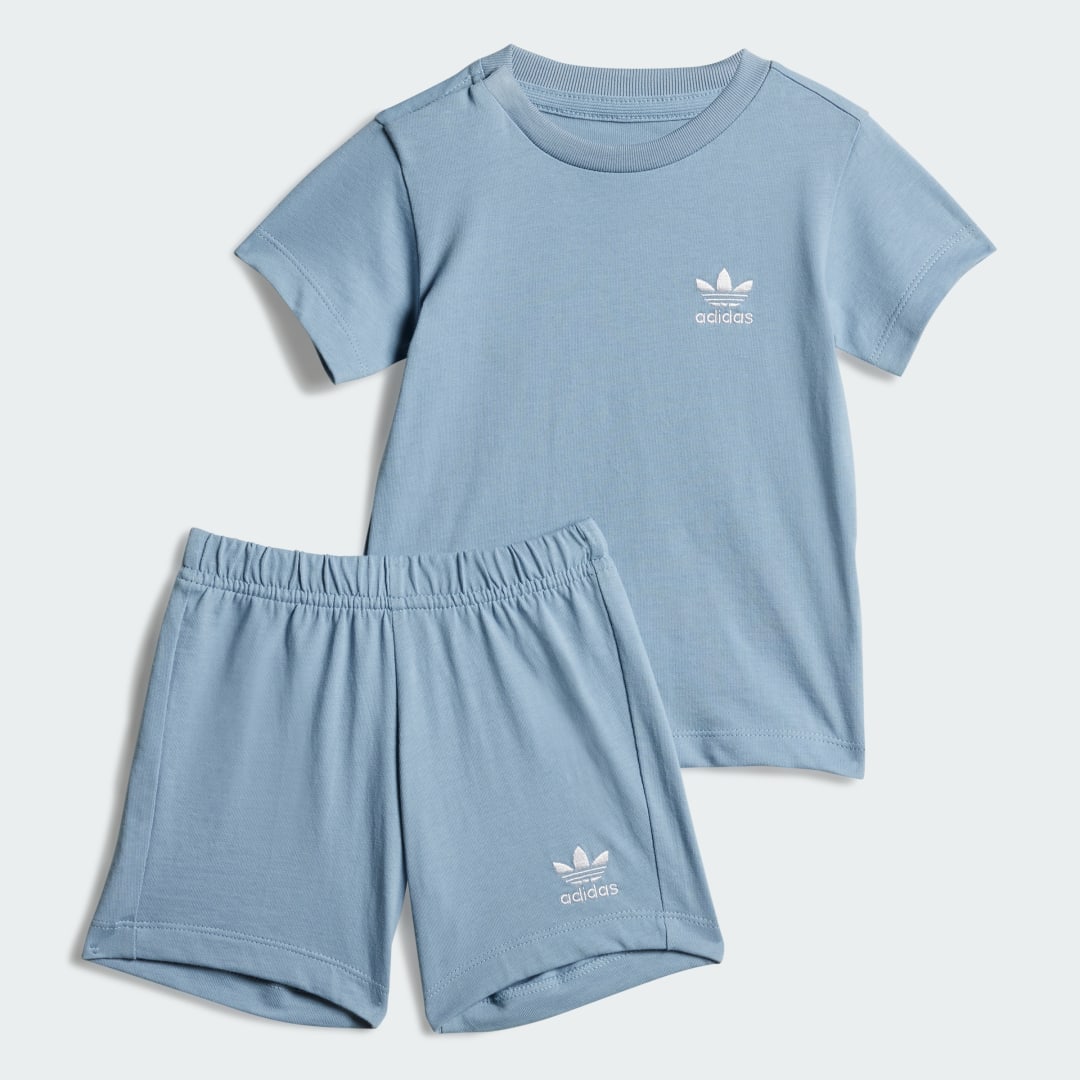 Комплект adidas Performance Kids' Shorts and Tee Set Синьо | JY4871, 0