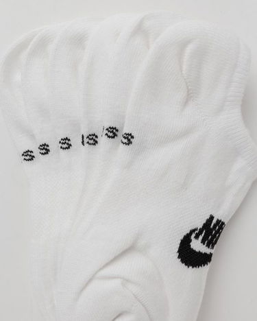 Чорапи Nike Everyday Essential No Show Socks 3-Pack Бяло | SK0111-100, 4
