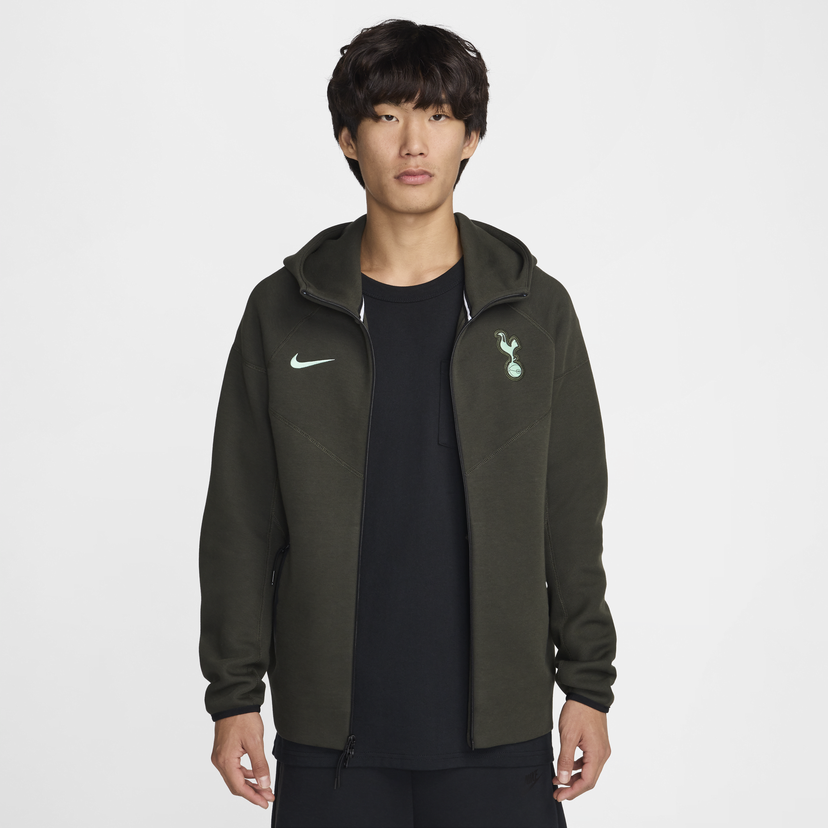 Суитчър Nike Tottenham Hotspur Tech Fleece Windrunner Hoodie Зелено | HF7057-355