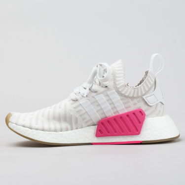 Кецове и обувки adidas Originals NMD_R2 Primeknit "Japan White Gum" W Сиво | BY9954, 0