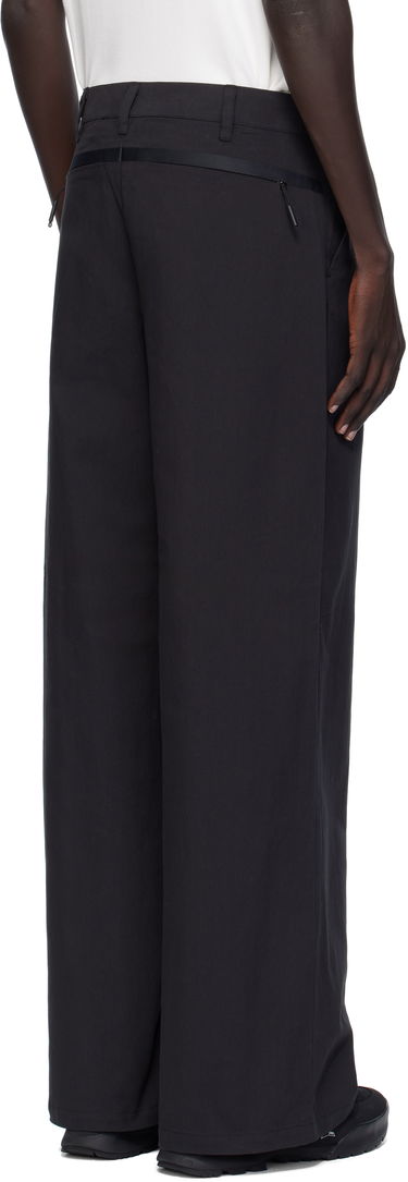 Панталони HELIOT EMIL Heliot Emil Kathemera Wide Leg Trousers Черно | AW25_M_10_210_BLK01, 2