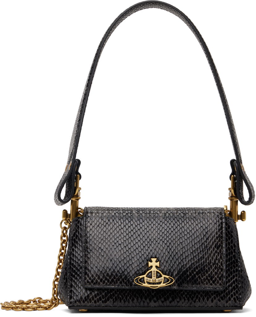 Дамска чанта Vivienne Westwood Small Hazel Bag Черно | 46030001W-L007Y-