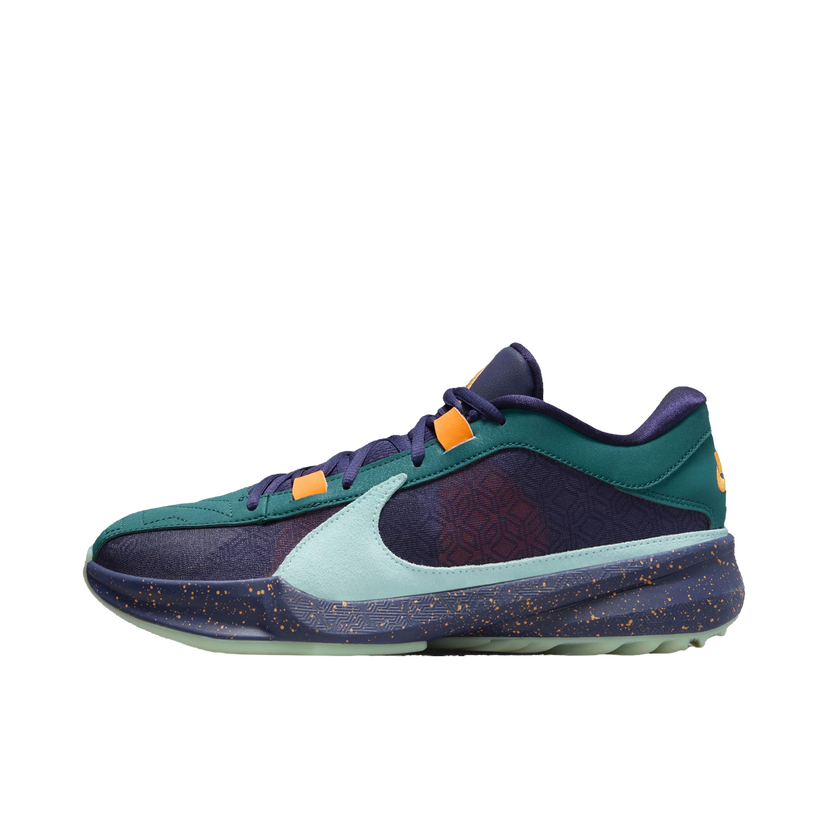 Баскетбол Nike Zoom Freak 5 Nigerian Nightmare Жълто | DX4985-300/DX4996-300