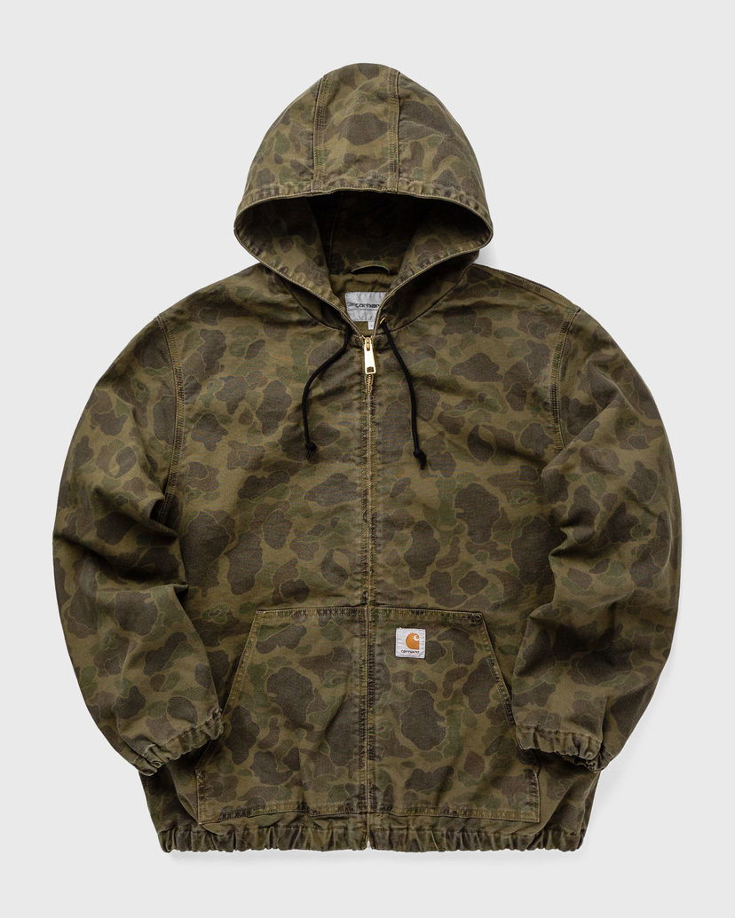 Яке бомбър Carhartt WIP Duck Active Jacket Зелено | I033897-2MQ.GD