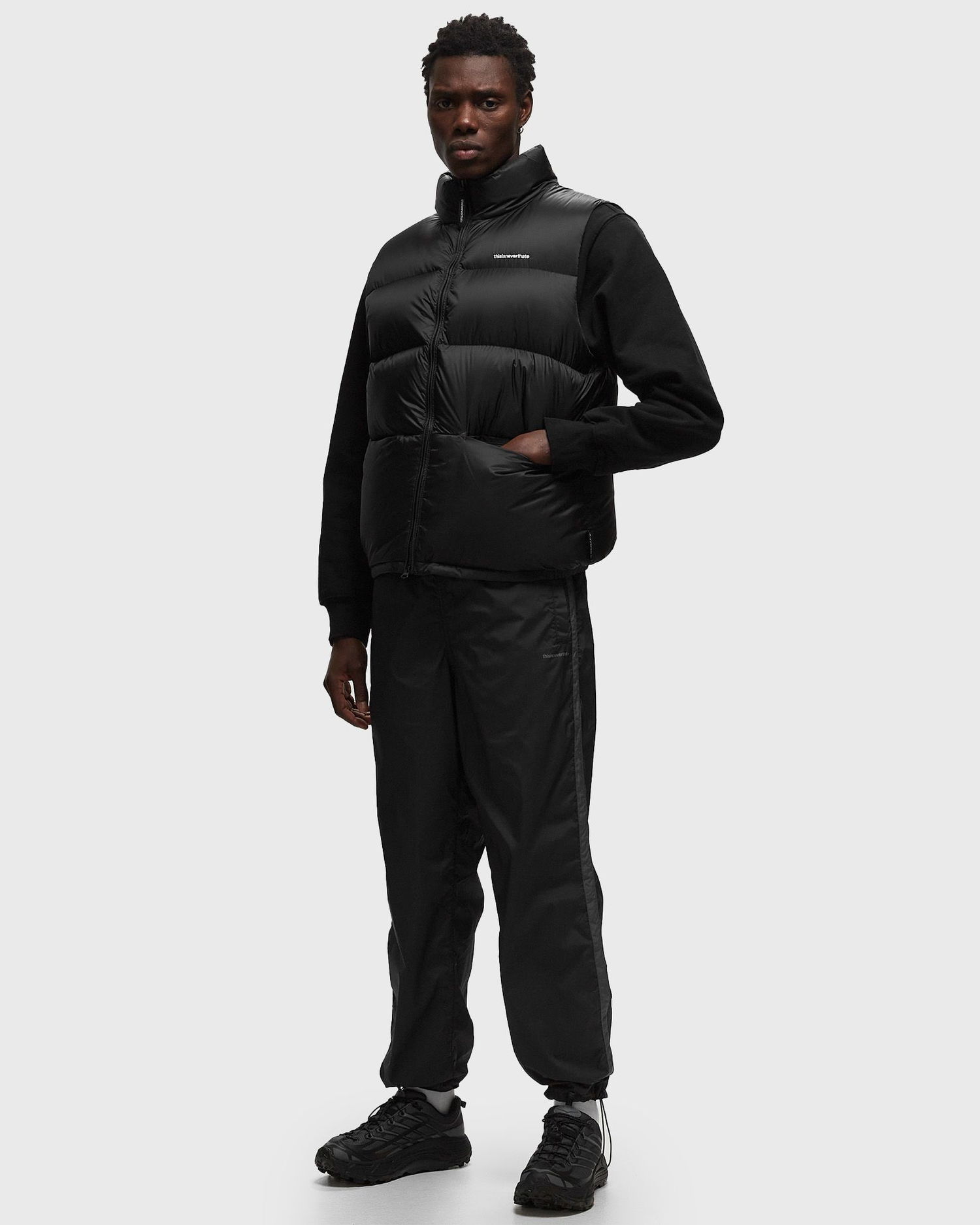 Жилетка thisisneverthat PERTEX® T Down Vest Черно | TN230OOWHS03BLK, 1